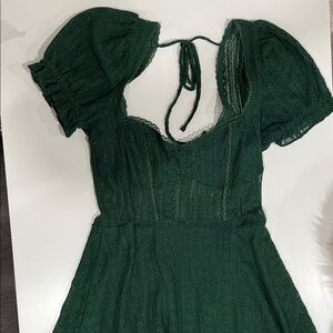 Green Lace Dress